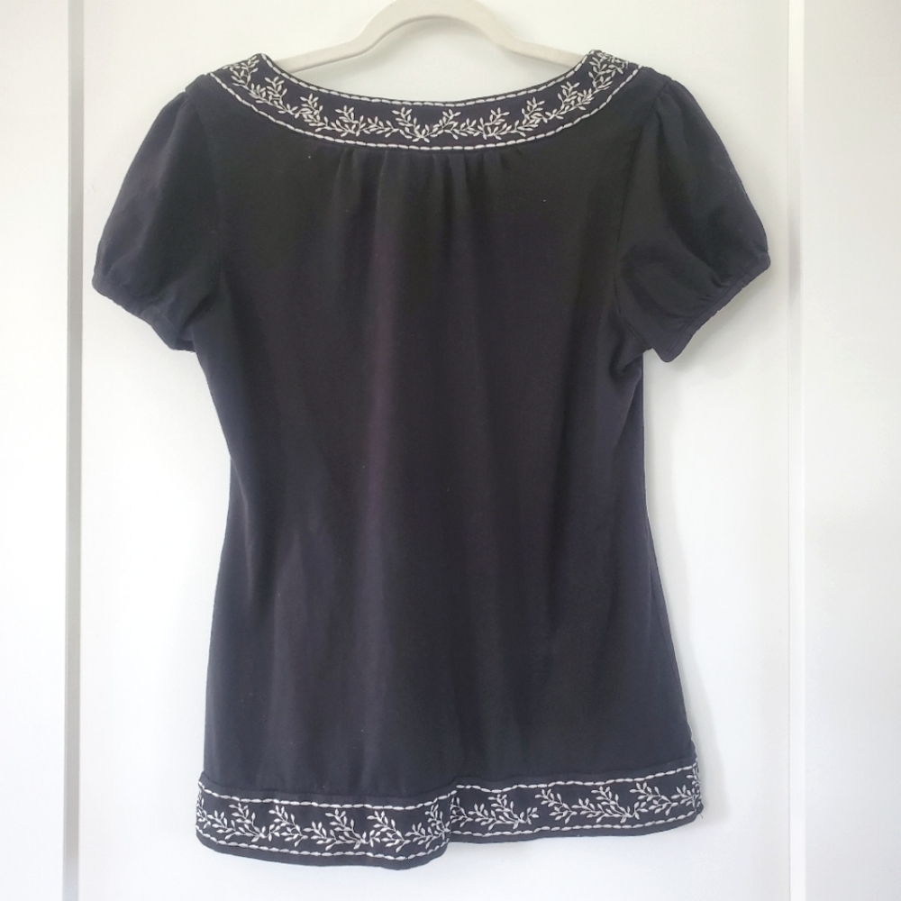 Embroidered Tee - Picture 3 of 5